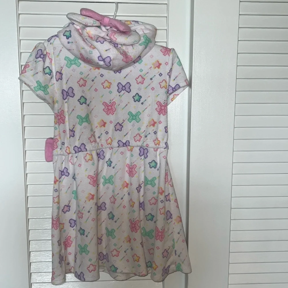 ✅ Minnie Mouse Pink Bow Cover-Up for Girls